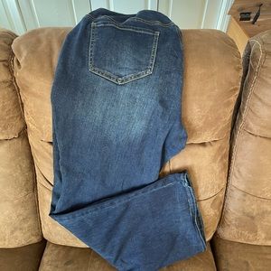 XXL flare maternity jeans